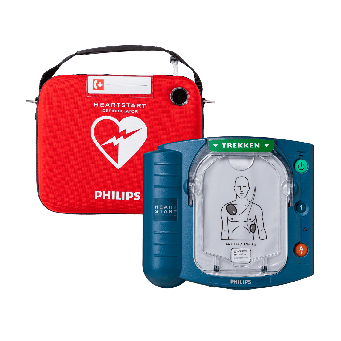 Philips Heartstart - HS1 AED body met tas- exclusief batterij & elektroden